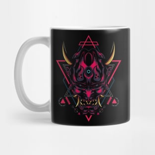 The Devil of hannya mask Mug